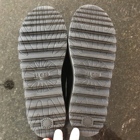 New UGG Super Moc Slipper, Black Cozy Loafers, Slip-Ons, Fuzzy Slippers, UGGs - Picture 14 of 14